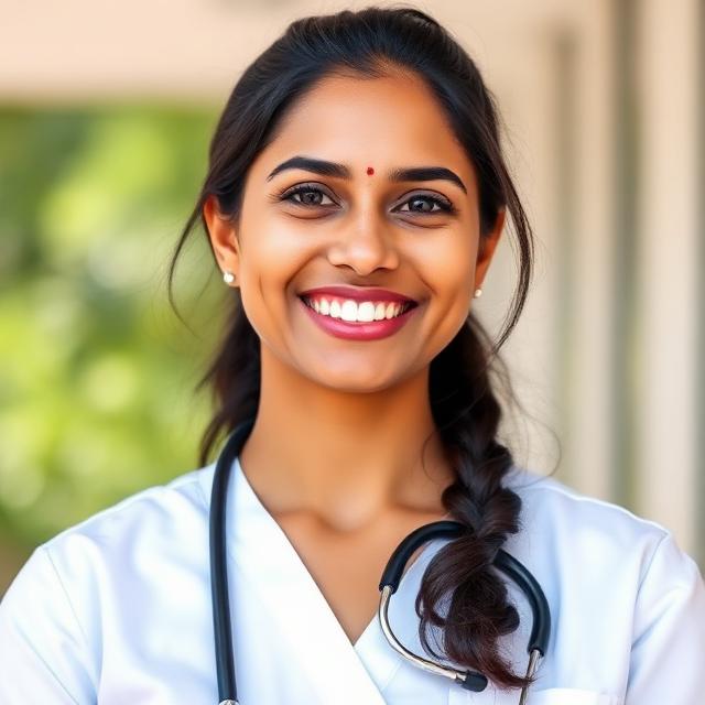 Verified nurse working with Maple Home Care